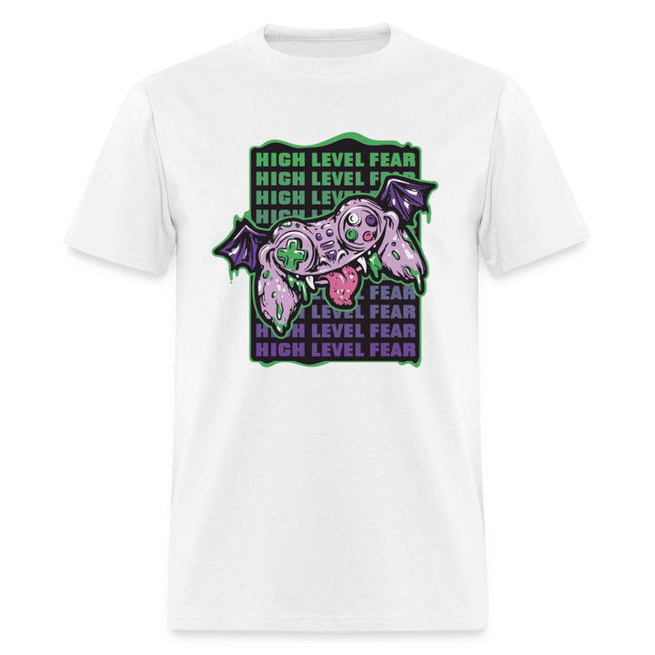 High Level Fear Zombie Bat Controller Shirt - white