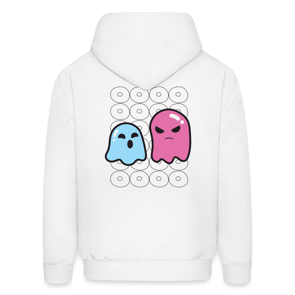 GhostOOO Comic Horror Hoodie - white