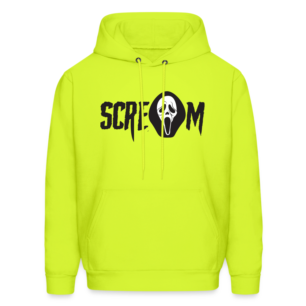 Scream Scream Hoodie - safety green