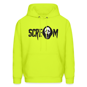 Scream Scream Hoodie - safety green