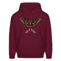 It's a Moth Life Unisex Hoodie - burgundy