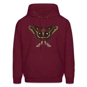 It's a Moth Life Unisex Hoodie - burgundy