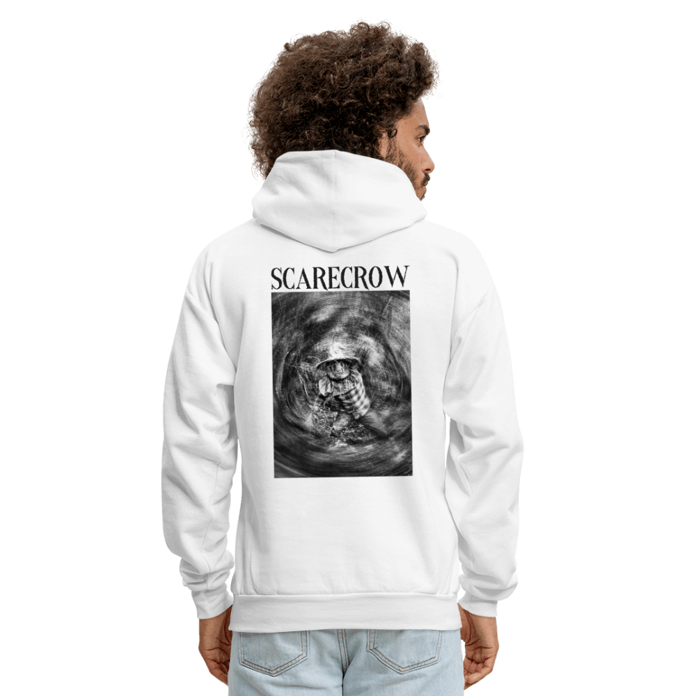 Scarecrow Halloween Hoodie - white