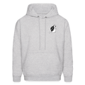 Animal Mashup: Turtle Monkey Unisex Hoodie - ash 