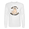 This Year is Boosheet Long Sleeve T-Shirt - white