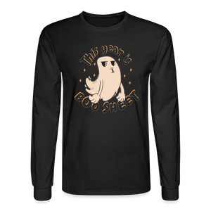 This Year is Boosheet Long Sleeve T-Shirt - black