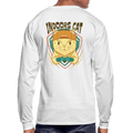Indoors Cat Long Sleeve T-Shirt - white