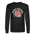 Merry Critmas Long Sleeve T-Shirt - black