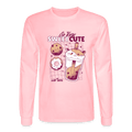 Cute Dessert Time Long Sleeve T-Shirt - pink