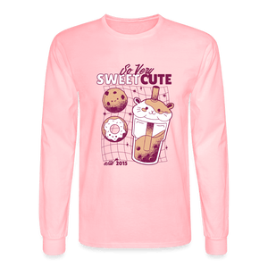 Cute Dessert Time Long Sleeve T-Shirt - pink