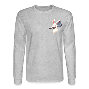 Chop Chop Little Bubble Long Sleeve T-Shirt - heather gray