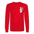 Chop Chop Little Bubble Long Sleeve T-Shirt - red