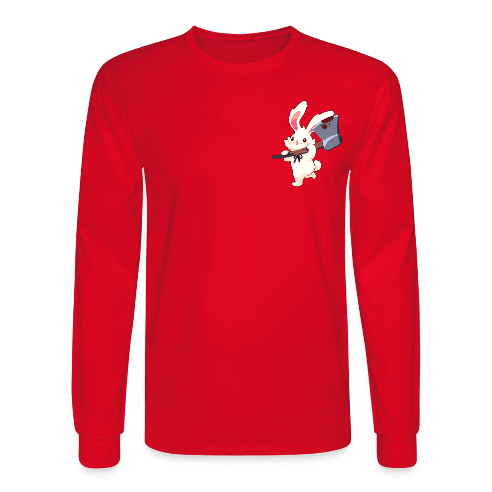 Chop Chop Little Bubble Long Sleeve T-Shirt - red