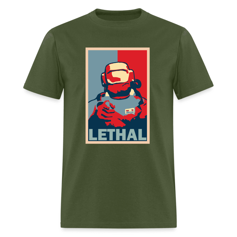 We Want You - Lethal Company T-Shirt - military green