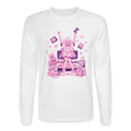 CLEAR! Gamer Girl Long Sleeve T-Shirt - white