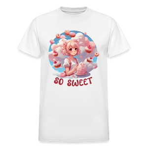 So Sweet! Anime Desserts Kawaii T-Shirt - white