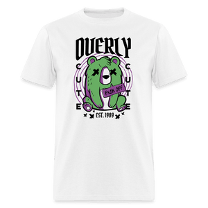Overly Cute Zombie Bear Unisex Shirt - white