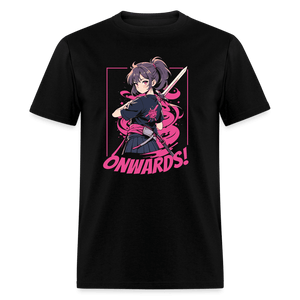 Onward! Anime Sword Girl Unisex T-Shirt - black