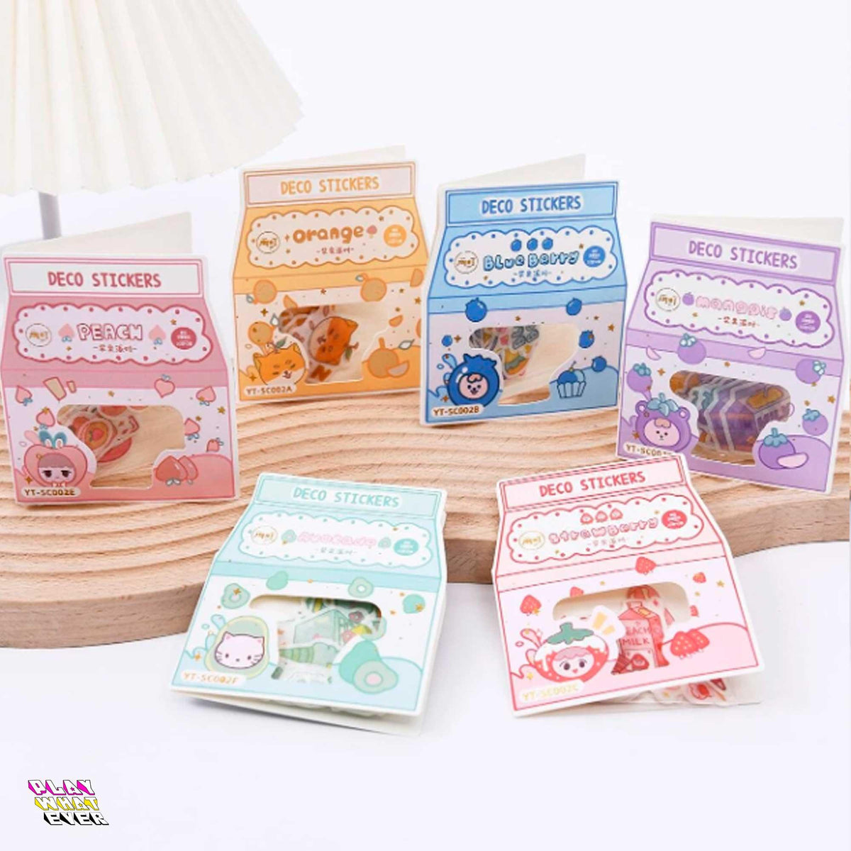 Fruits and Veggie Friends Assorted Washi Sticker Pack