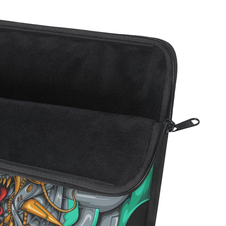 Mecha Dragon Emerald Laptop Sleeve - PlayWhatever