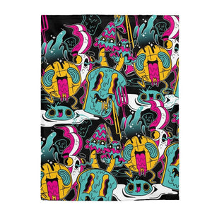 Ghoul Forest Halloween Blanket - PlayWhatever