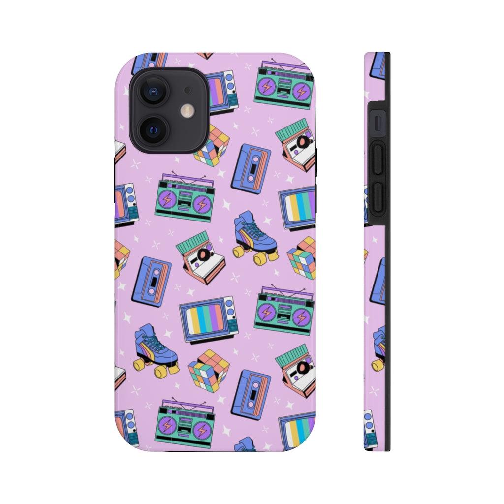 Retro Life Tough Phone Cases - PlayWhatever