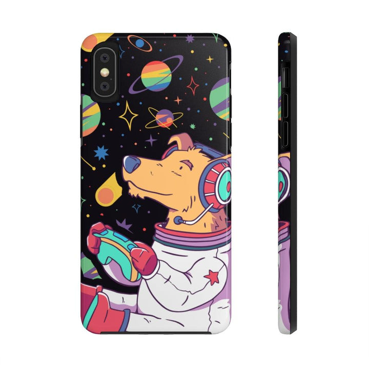 Astronaut Pup Gamer Tough Phone Case - PlayWhatever