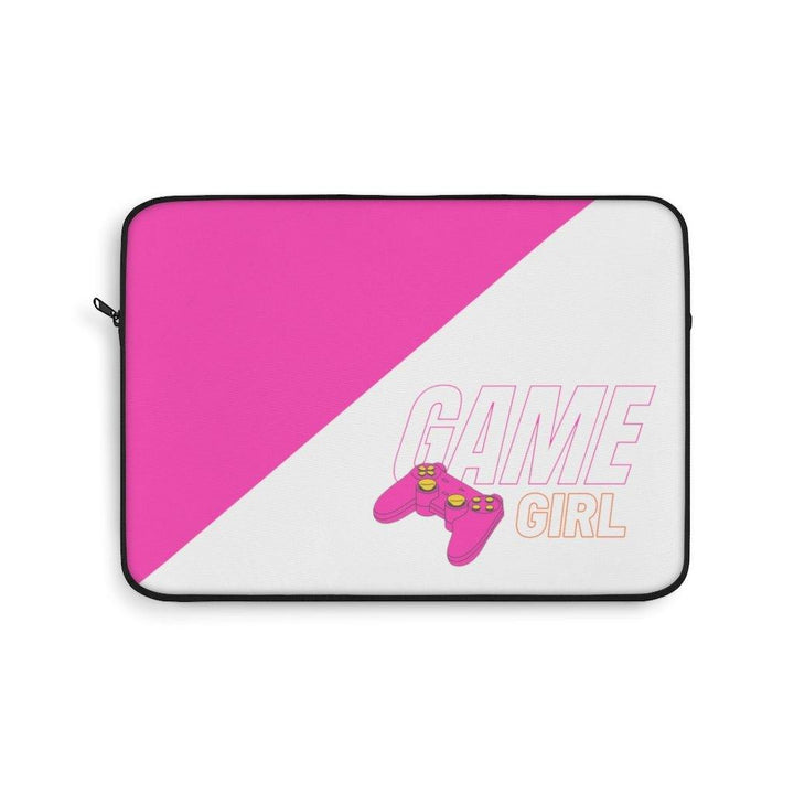 Game Girl Pink Controller Laptop Sleeve - PlayWhatever