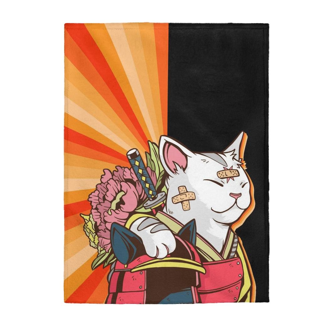Samurai Cat Training Blanket - PlayWhatever