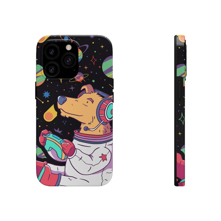 Astronaut Pup Gamer Tough Phone Case - PlayWhatever
