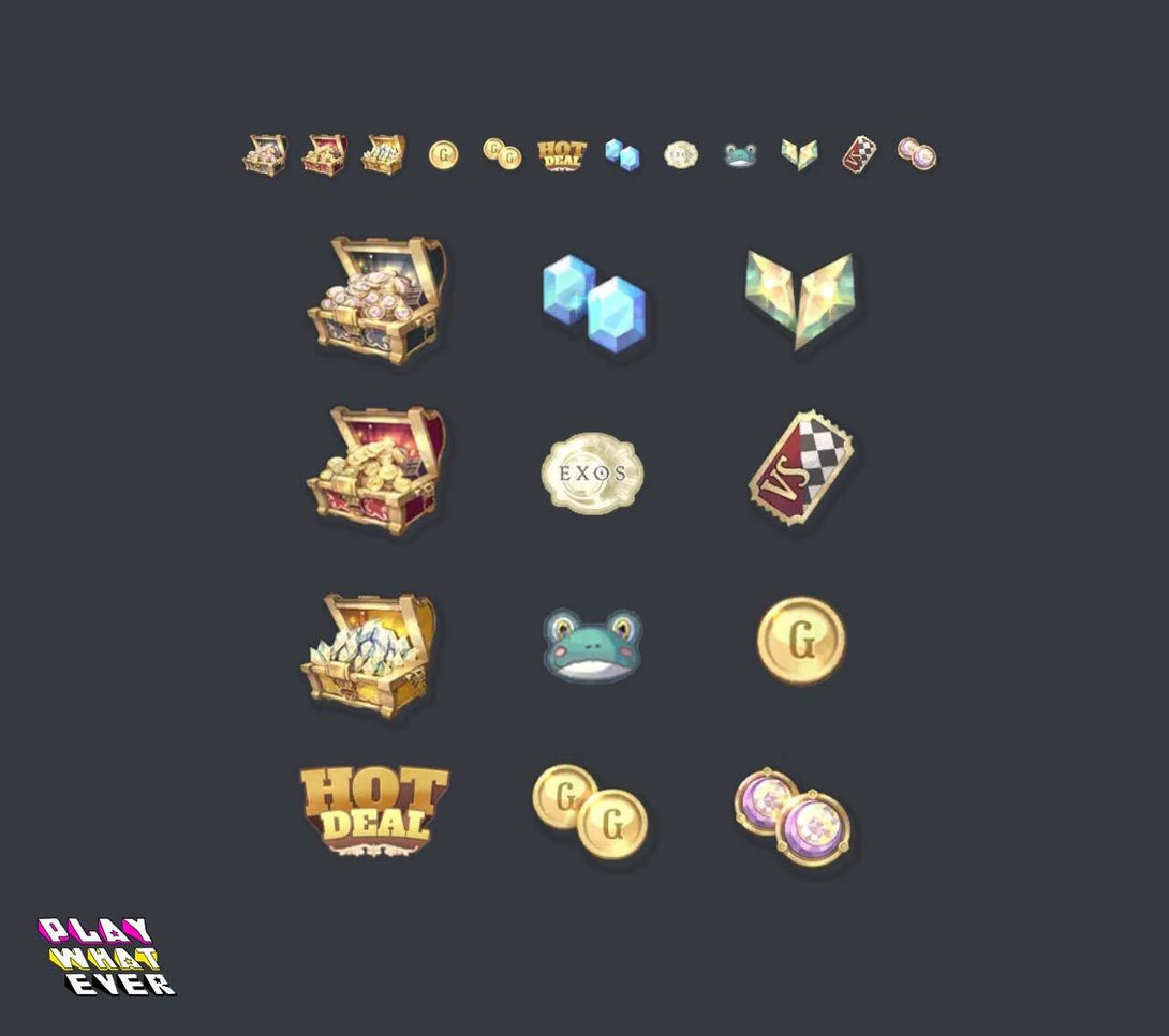 Exos Heroes Discord Emoji Pack - PlayWhatever