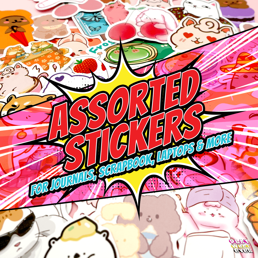 Mixed Sticker Grab Bag - Kawaii Stickers - PlayWhatever