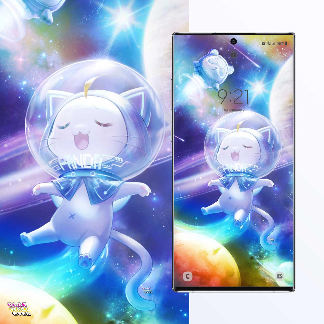 Shining Nikki Momo in Space Phone Wallpaper - PlayWhatever