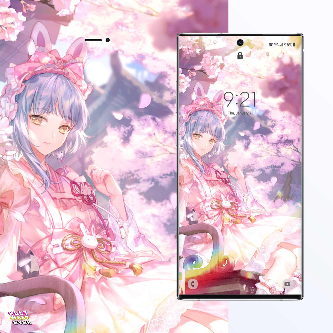 Shining Nikki Yexiao Spring Cherry Phone Wallpaper - PlayWhatever