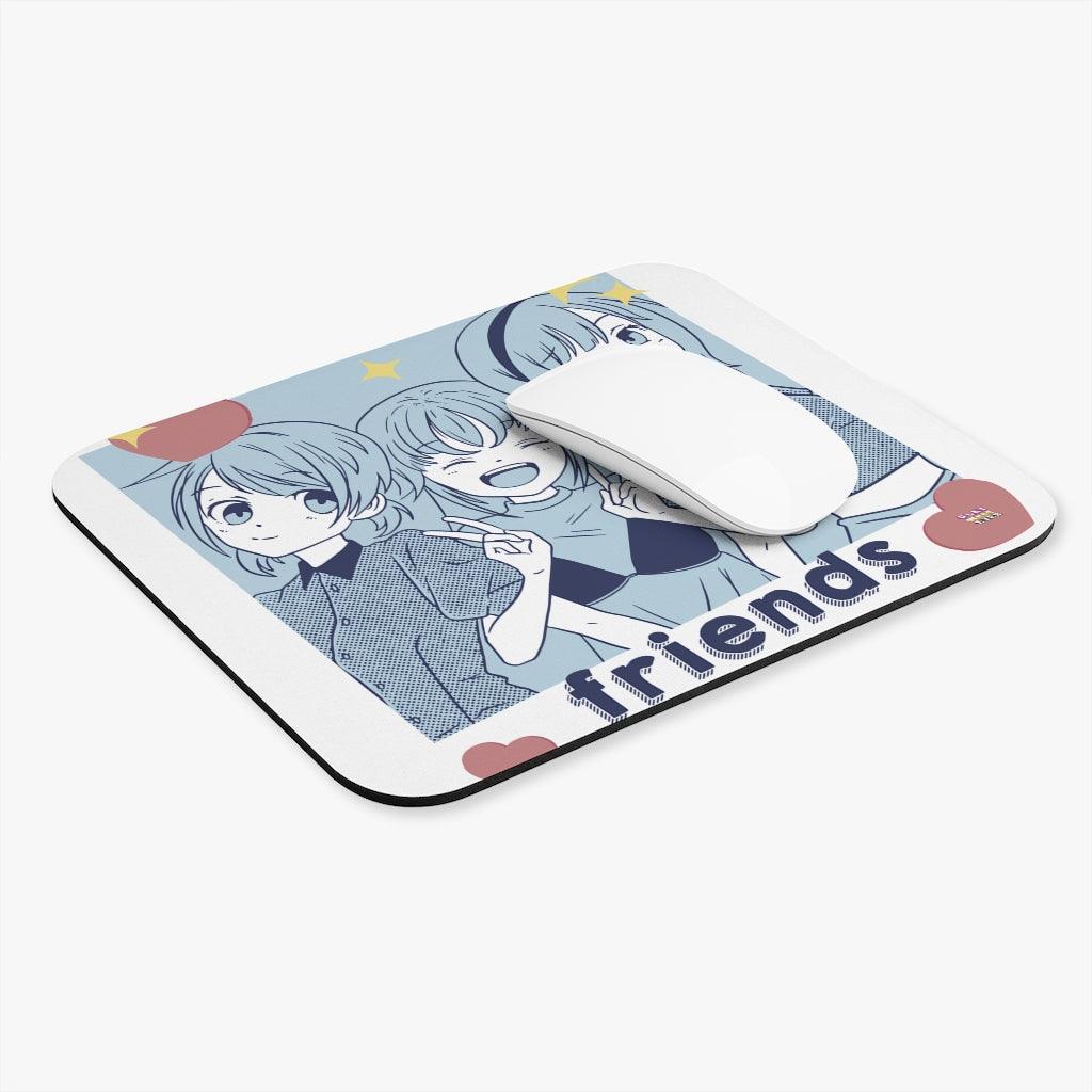 Friends Anime Girls Fun Mouse Pad - PlayWhatever