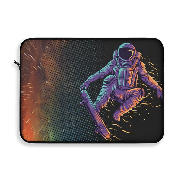 Jumping Over the Nebula Astronaut Laptop Sleeve - PlayWhatever