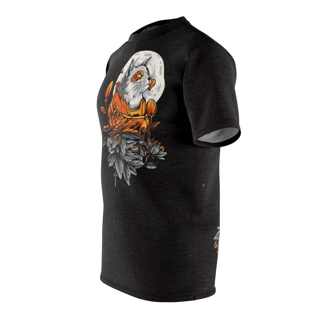 Proud Space Cat Starry Night Unisex Shirt - PlayWhatever