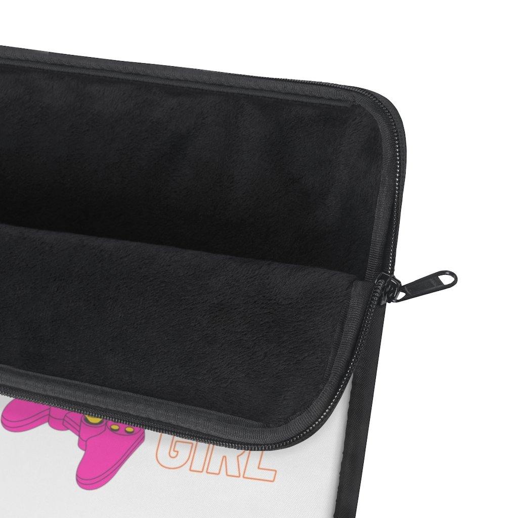 Game Girl Pink Controller Laptop Sleeve - PlayWhatever