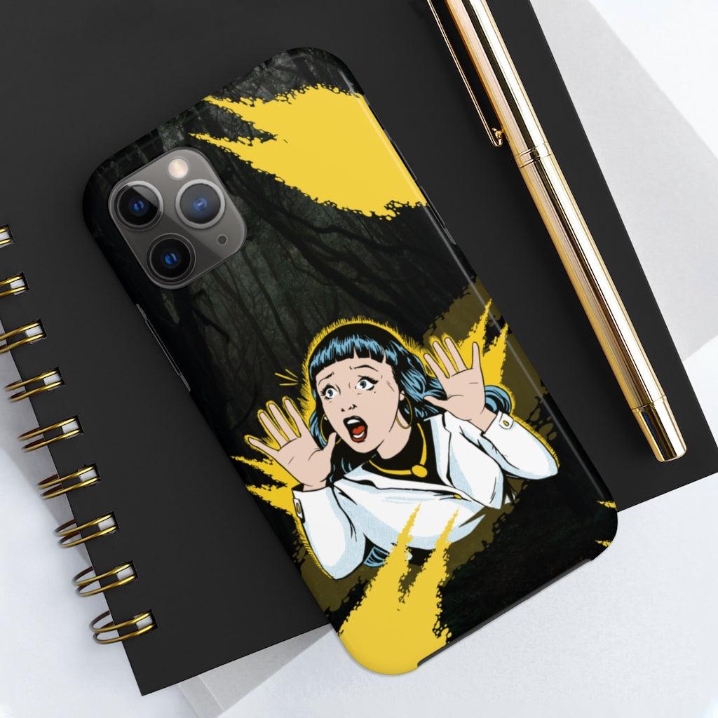 Jump Scare Tactics Dark Forest Tough Phone Case - PlayWhatever