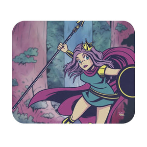 Warrior Princess Forest Adventure Mouse Pad - PlayWhatever