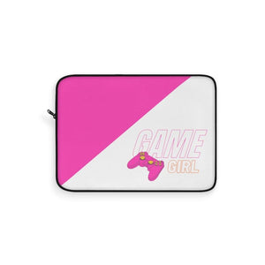 Game Girl Pink Controller Laptop Sleeve - PlayWhatever