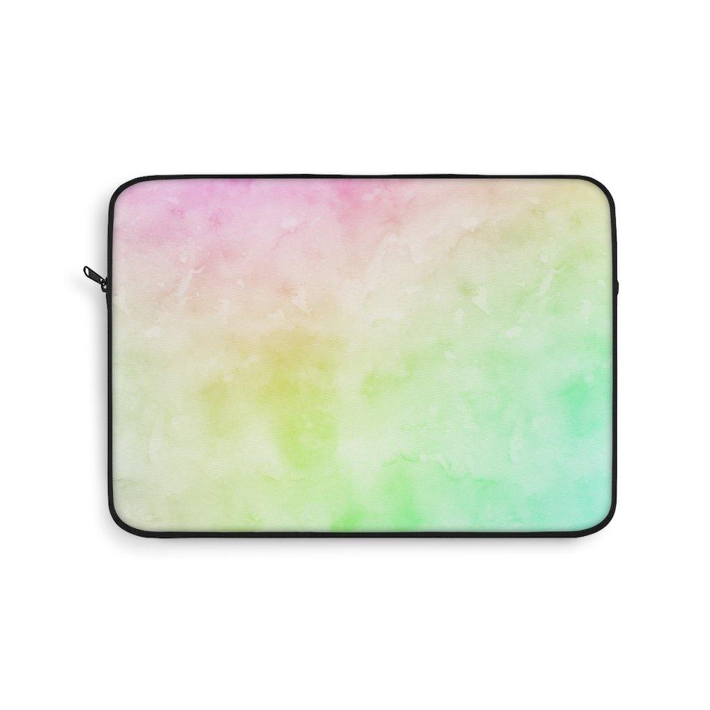 Icee Pastel Gradient Simple Laptop Sleeve - PlayWhatever