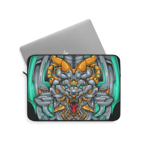 Mecha Dragon Emerald Laptop Sleeve - PlayWhatever