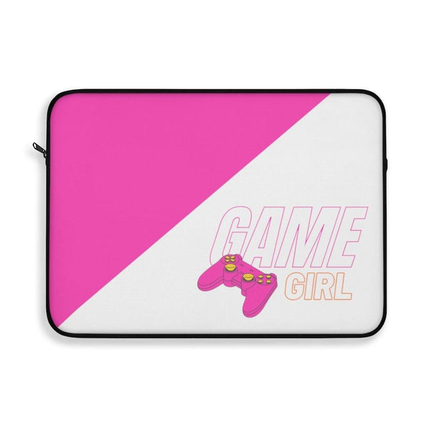 Game Girl Pink Controller Laptop Sleeve - PlayWhatever