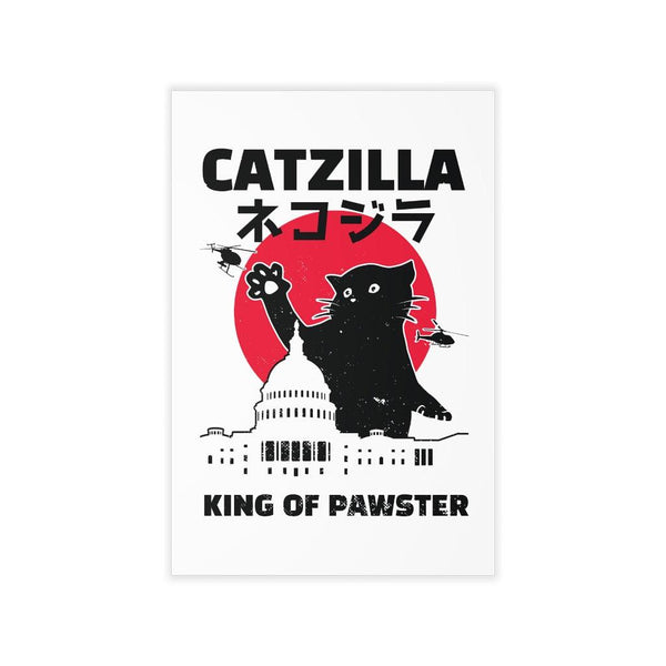 Catzilla Removable Wall Decal - PlayWhatever