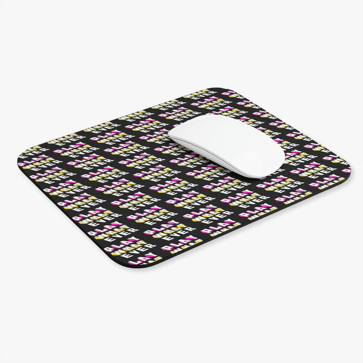 PlayWhatever Logo Pattern Mouse Pad - PlayWhatever