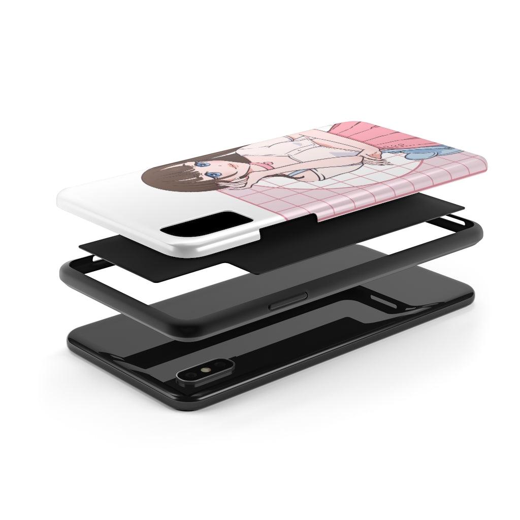 Fashion Model Anime Girl Tough Phone Case - PlayWhatever