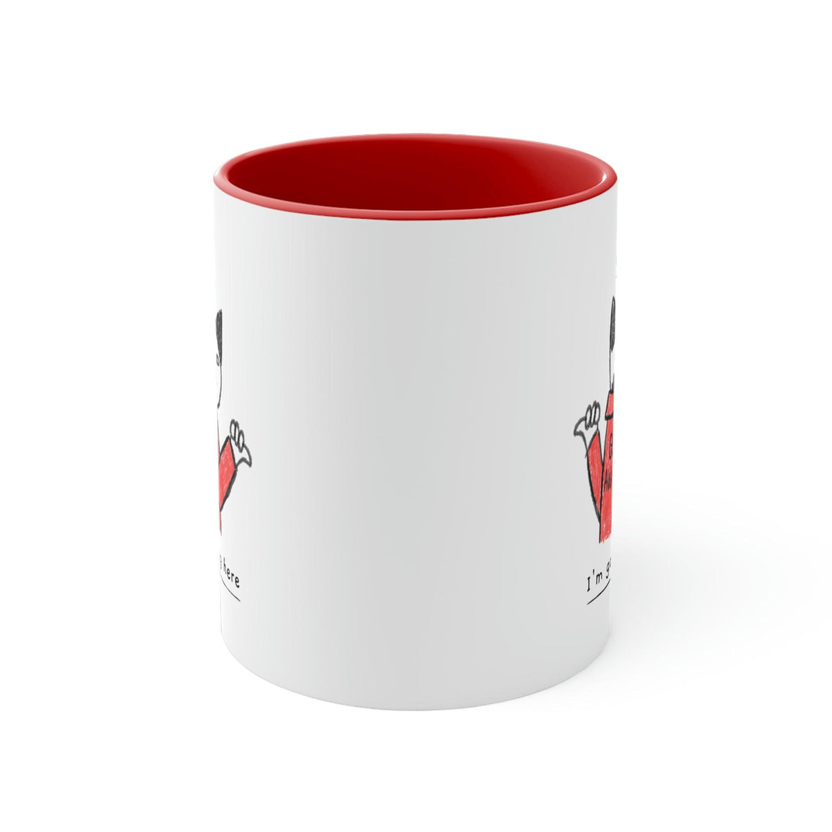 Dude, I'm Gaming Here Colored 11oz Gamer Mug - PlayWhatever