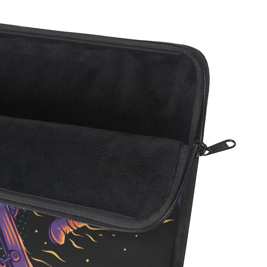 Jumping Over the Nebula Astronaut Laptop Sleeve - PlayWhatever