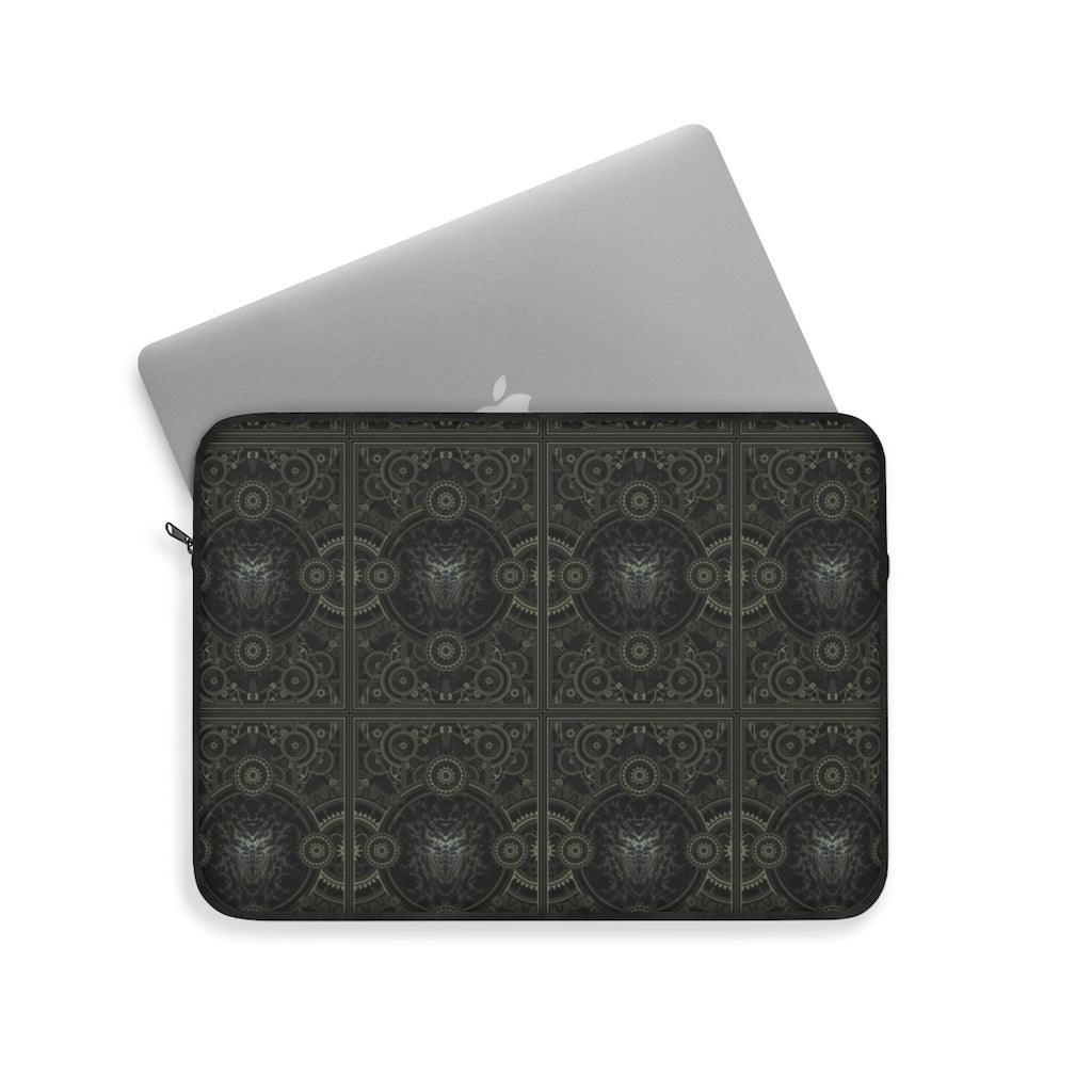 Steampunk Machine Dragon Laptop Sleeve - PlayWhatever